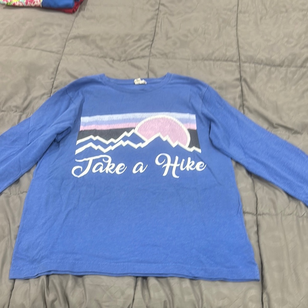 Bella Canvas Blue Long Sleeve Tee